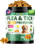 Flea and Tick Prevention for Dogs, 500 Tasty Chicken Flavor Soft Chews