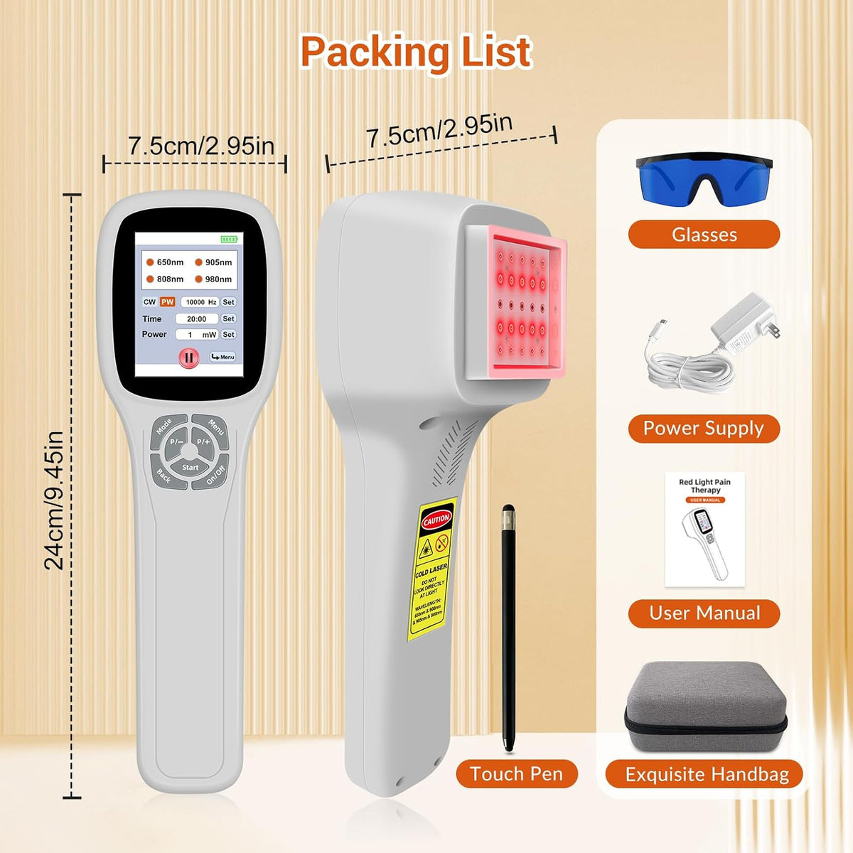 Cold Laser Therapy Device for Dogs Veterinary Laser Therapy for Horses Cats