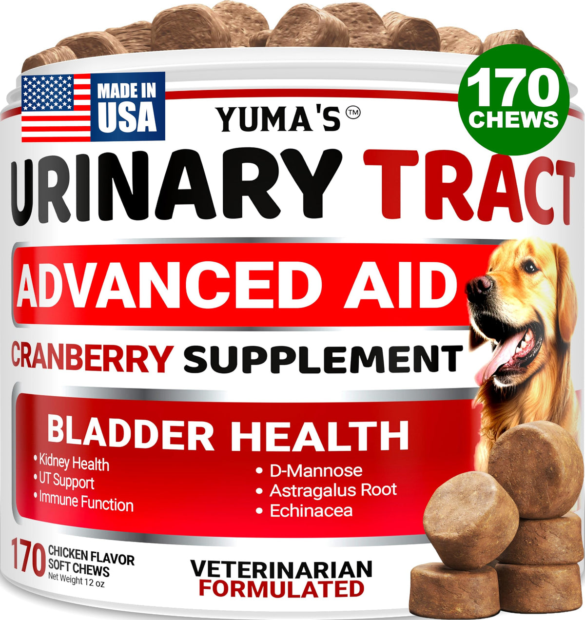 Dog Allergy Relief Chews - 240 Immune Treats, Dog Itching Skin Relief Pills