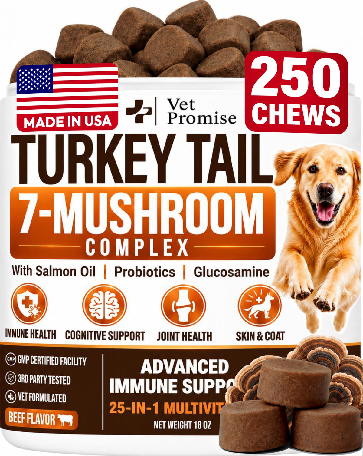 Dog Allergy Relief Chews - Skin Health & Anti-Itch Supplement with Omega-3