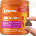 Zesty Paws Glucosamine for Dogs - Dog Joint Supplement, Bacon, 90 Ct