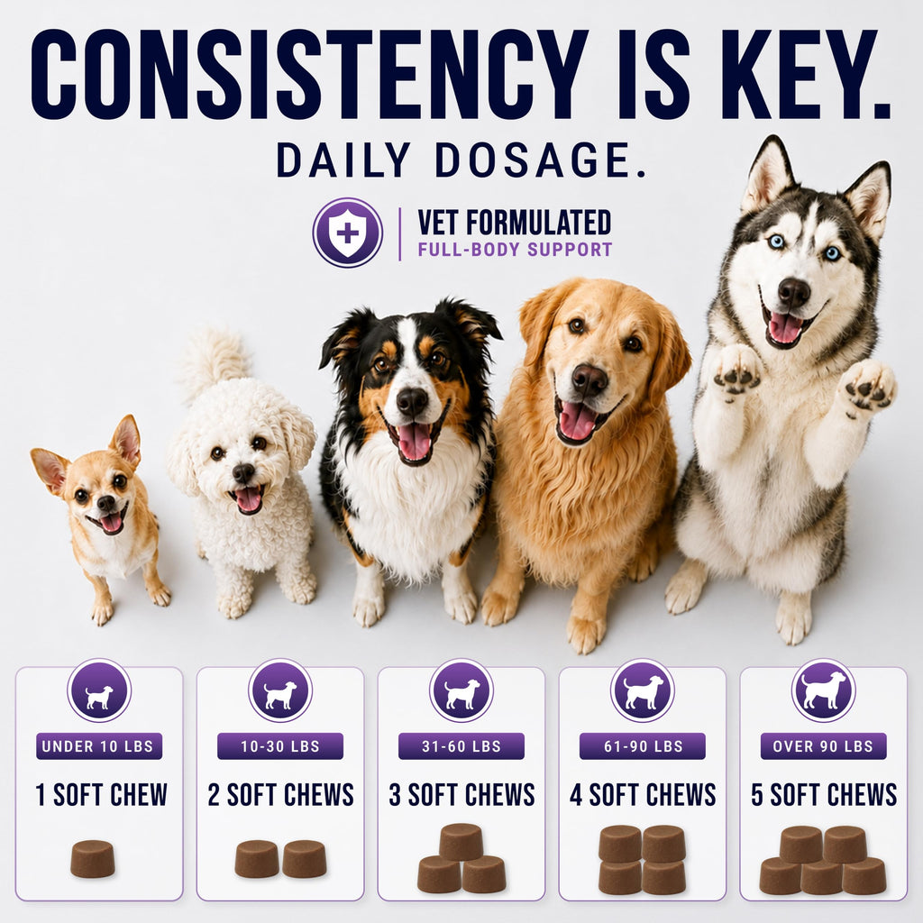 Dog Allergy Relief Chews - Skin Health & Anti-Itch Supplement with Omega-3