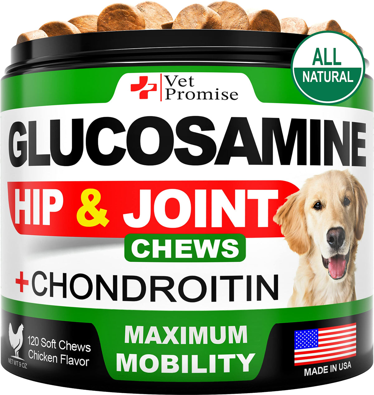 Dog Allergy Relief Chews - Skin Health & Anti-Itch Supplement with Omega-3
