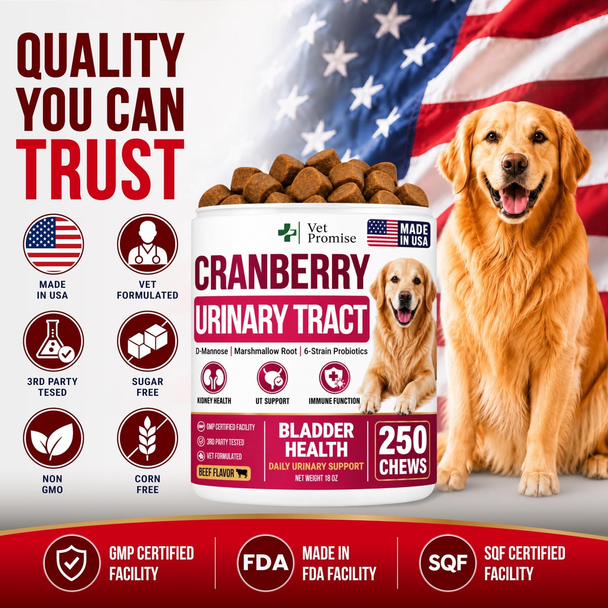Dog Allergy Relief Chews - Skin Health & Anti-Itch Supplement with Omega-3